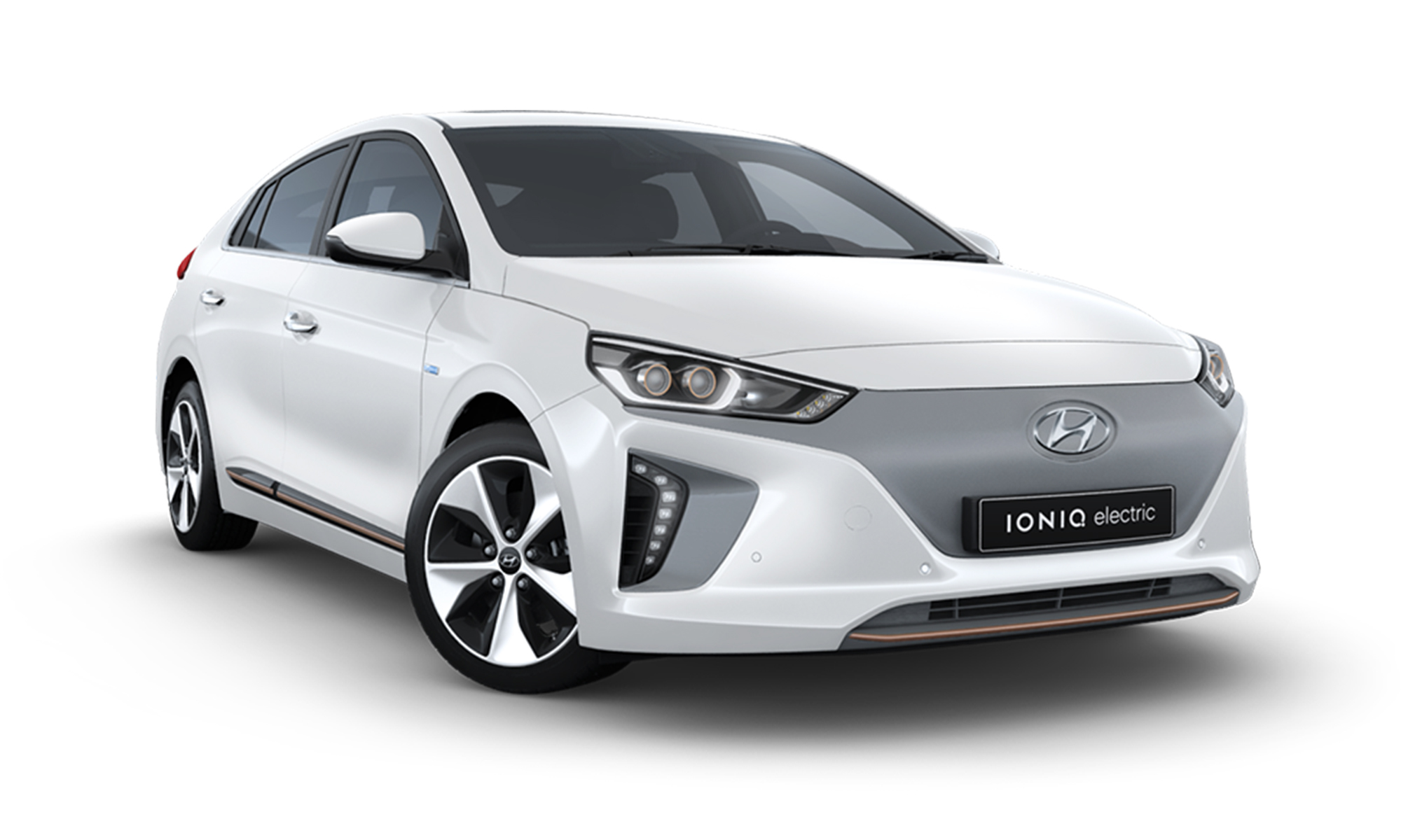 Ioniq Bev White Background